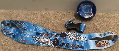 Sonic the Hedgehog X Kura Sushi Blue Lanyard - Sonic | eBay