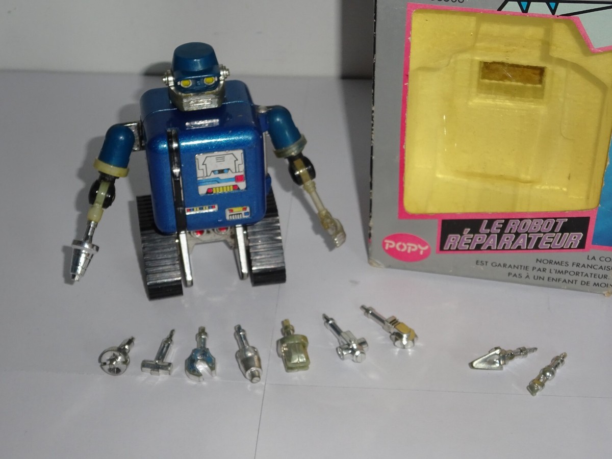 ULYSSE 31 figurine Robot Sportif en plastique Popy