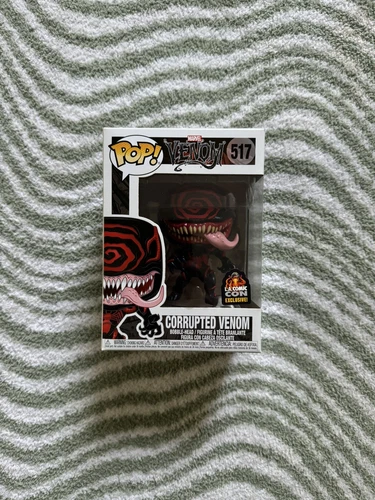 Funko POP! Marvel #517 Corrupted Venom 2019 LA Comic Con exclusivo abovedado difícil de encontrar
