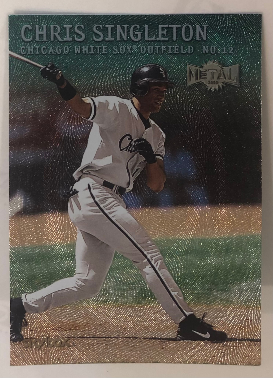 2000 Metal - Emerald - Chris Singleton - #11 - Chicago White Sox - NrMt-Mt