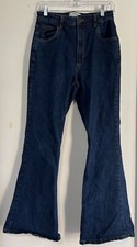 COTTON:ON Original Flare Jean Women's Size 8 Dark Wash Y2K Vtg Style Bellbottoms