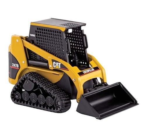 DIECAST MASTERS CAT 299C Compact Track Loader w/ Attachments