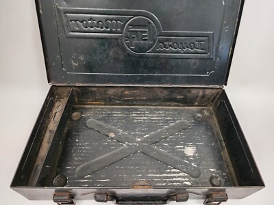TOYOTA MOTOR Tool Box Case Storage Vintage | eBay