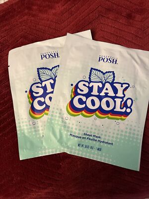 Perfectly Posh -  2 STAY COOL Sheet Masks
