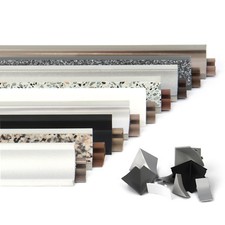 1,5m / 2,5m / 3m ABSCHLUßLEISTE Leisten Winkelleisten Leiste Arbeitsplatte