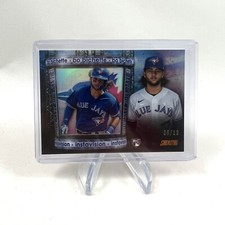2020 Topps Stadium Club Bo Bichette /10 SP Instavision Insert RC - Blue Jays Cas
