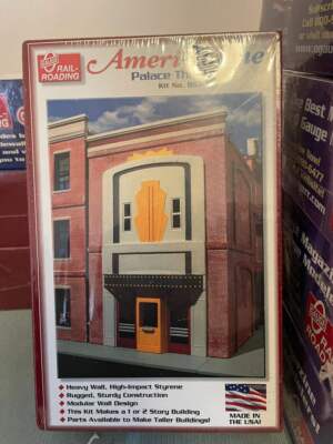 AMERI-TOWN O' SCALE # 867 PALACE THEATER  KIT NEW FACTORY SEALED