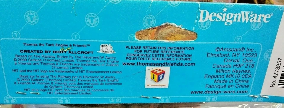 Designware Thomas & Friends Blowouts with Medallion 8 Count - Image 3 of 3