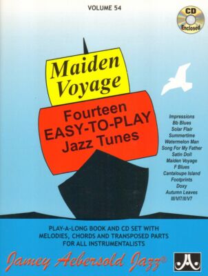 Jamey Aebersold Jazz Play-Along 54 Maiden Voyage Noten mit CD