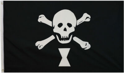 Emanuel Wynne Flag 3x5ft Boating Flag Skull Jolly Roger Pirate Flag 100D