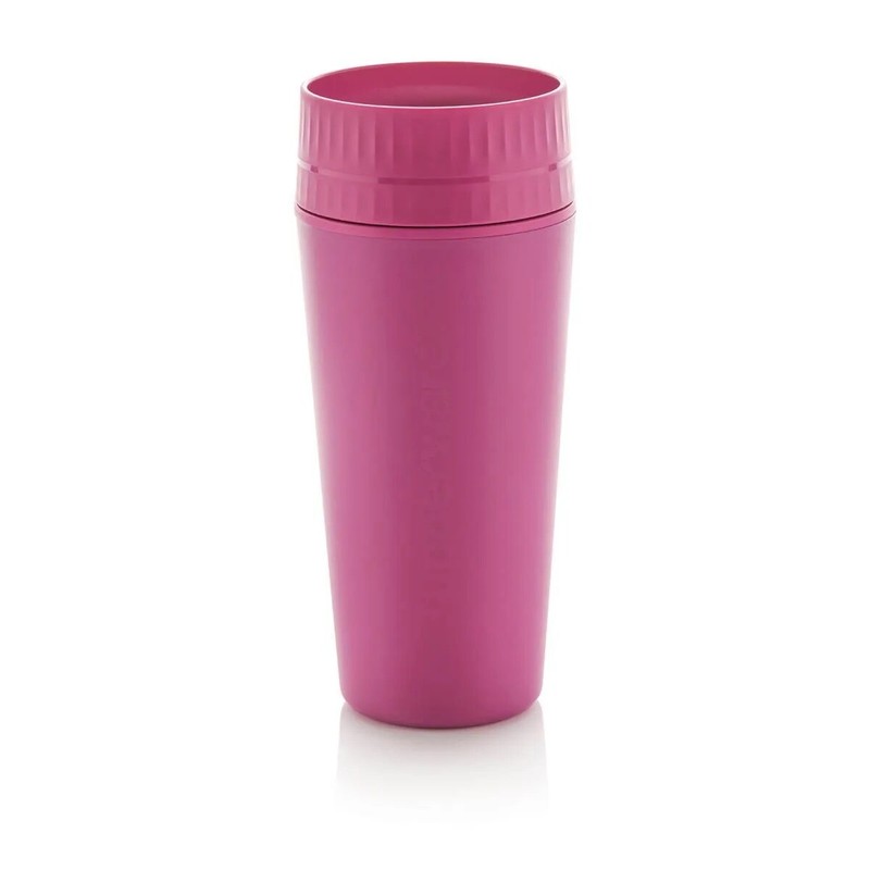 Tupperware 360° Commuter Mug - In Radish - New - Travel Mug - Double Walled