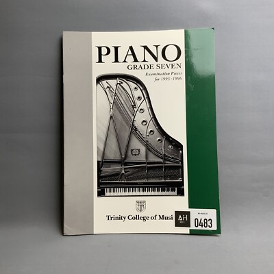 Piano Grade 7 Examination 1993 - 1996 Sheet Music Trinity College J.S.Bach
