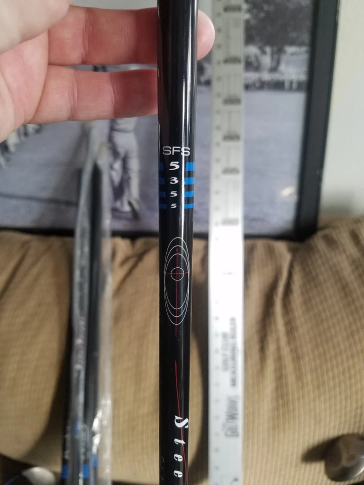 Nueva varilla de hierro Penley Steel Flight Platinum rígida flexible grafito... punta cónica .355 Foto 2 de 4