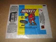 1983-84 O-PEE-CHEE HOCKEY WRAPPER COLLECTORS CARD BOX