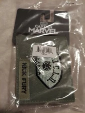 Bioworld Captain Marvel Agents Of Shield Nick Fury Bi Fold Wallet New