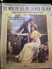 B 3-pack 11x14 Various Decade Pop Sheet Music ALL US PRESSINGS