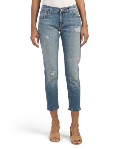 $228 NWT J Brand Sadey Mid Rise Crop 