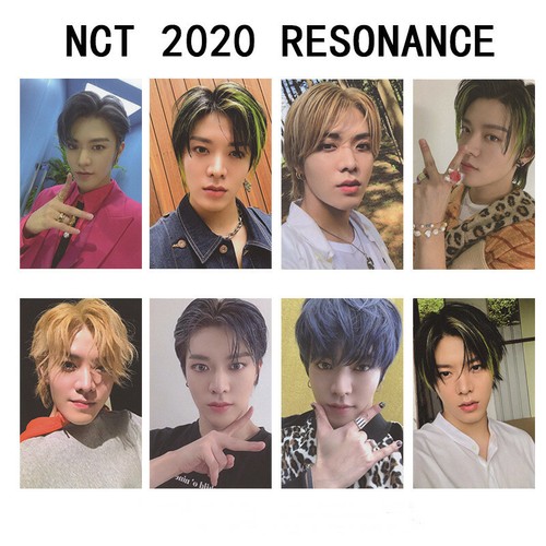 Kpop NCT 2020 RESONANCE Round Corner Photocard Jeno Jisung Self Made Photo Cards - Picture 28 of 28
