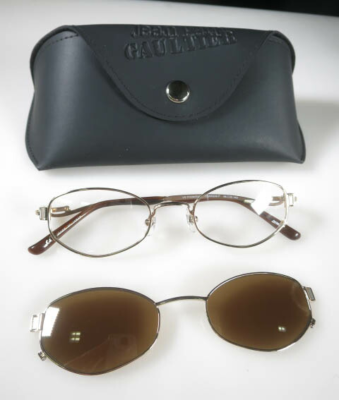 Jean Paul GAULTIER 2way sunglasses 56-0044 titanium frame Jean