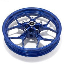 Blue 17x2.75 Front Wheel Tubeless Rim Fit Yamaha Yzf R3 15-24 R25 Mt03 20-24