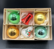 DDR extra große Weihnachtskugeln Tannenbaumkugeln Christbaumschmuck #W13000