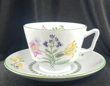 Spode Summer Palace Teacup and Saucer Plates W150 England