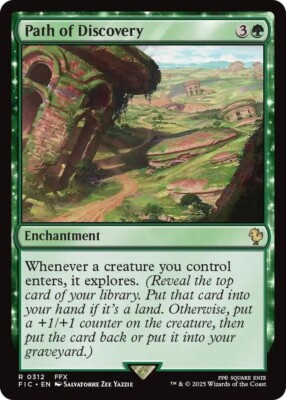 NM Path of Discovery, MTG, Final Fantasy Commander, Magic the Gathering, 312