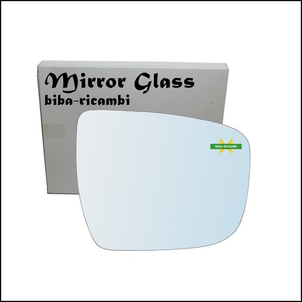 Chrom Spiegelglas RüCkspiegel Rechts Beifahrer Nissan Qashqai II (J11)-image