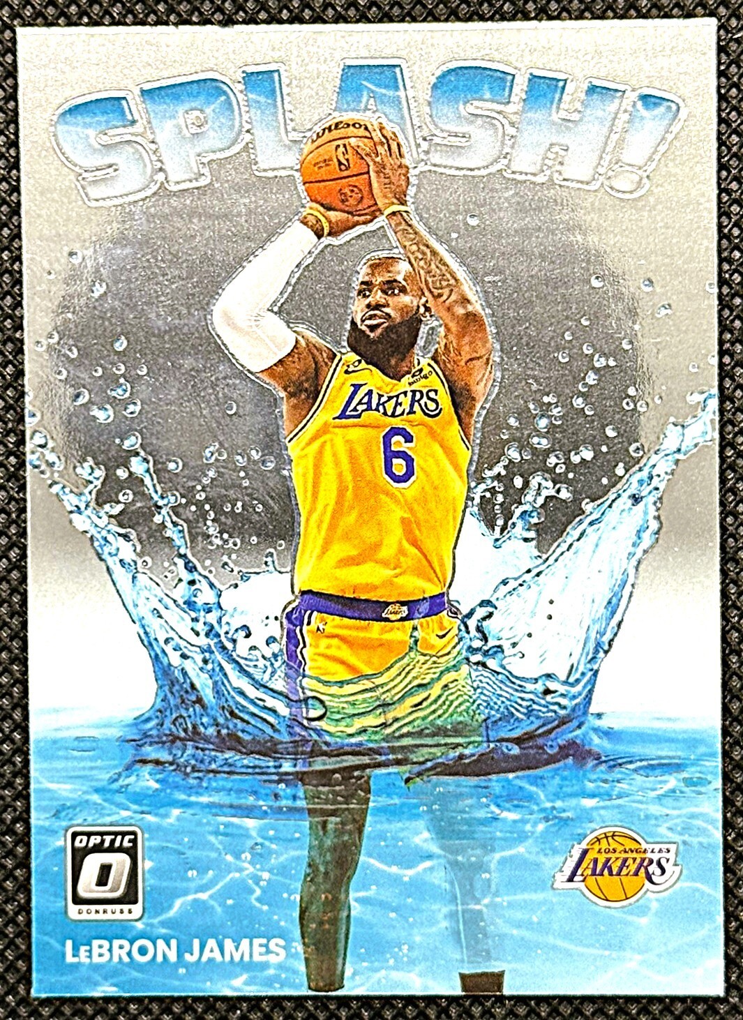 2022-23 DONRUSS OPTIC LEBRON JAMES SPLASH! LAKERS #15