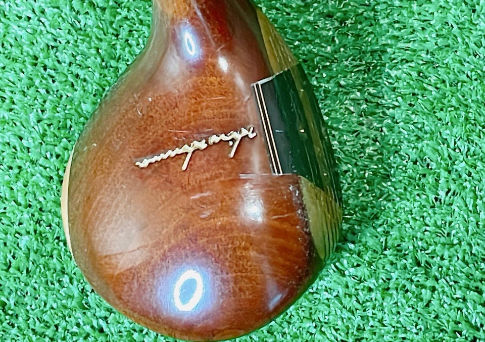 HIRO HONMA Persimmon "High Powered" M-46 & Dunlop Persimmon No4 Maxfli Vintage - Image 2 of 4