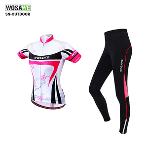 Women Cycling Jersey Set Padded Trousers MTB Bike Shirt Long Pants Suit Ladies | eBay