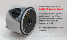 Ikelite Strobe Battery Expand 3,600mAh Kit 4066.5-Simple  Easy No solder/weld 