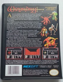 Wizardry: Proving Grounds Mad Overlord CASE ONLY Nintendo NES Box ANY 4+ 20% OFF