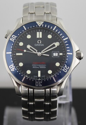 OMEGA SEAMASTER PROFESSIONAL 2221.80 QUARTZ DIVER LARGE BLUE MENS