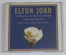 Elton John Something About The Way You Look Tonight Candle In The Wind CD UK 