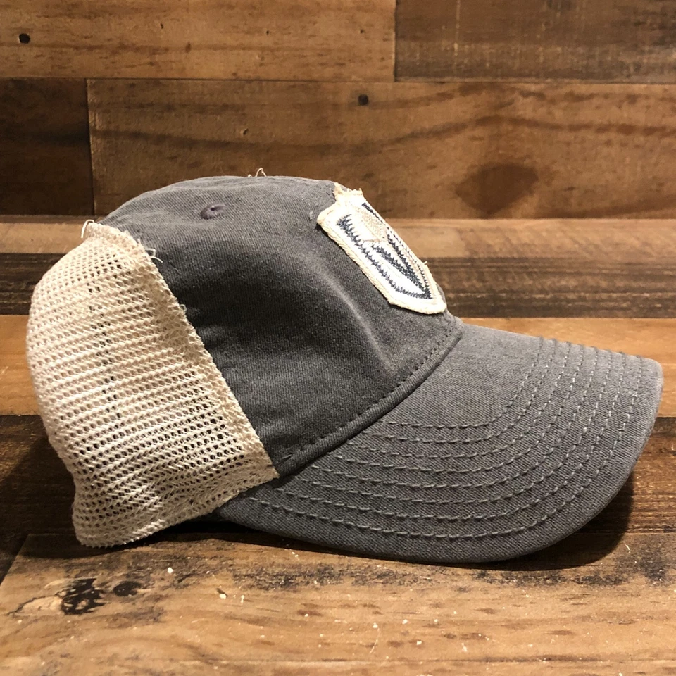 Vegas Knights Hat Snapback Cap Mens Gray Beige Mesh Back NHL Hockey Casual Adult - Image 3 of 4