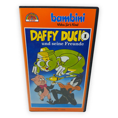 Daffy Duck und seine Freunde 1 VHS Video Kassette Warner Cartoon Zeichentrick
