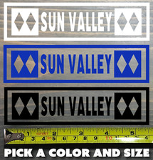 Sun Valley Sticker Decal Idaho Mountain Ski Snowboard Bogus Basin Schweitzer