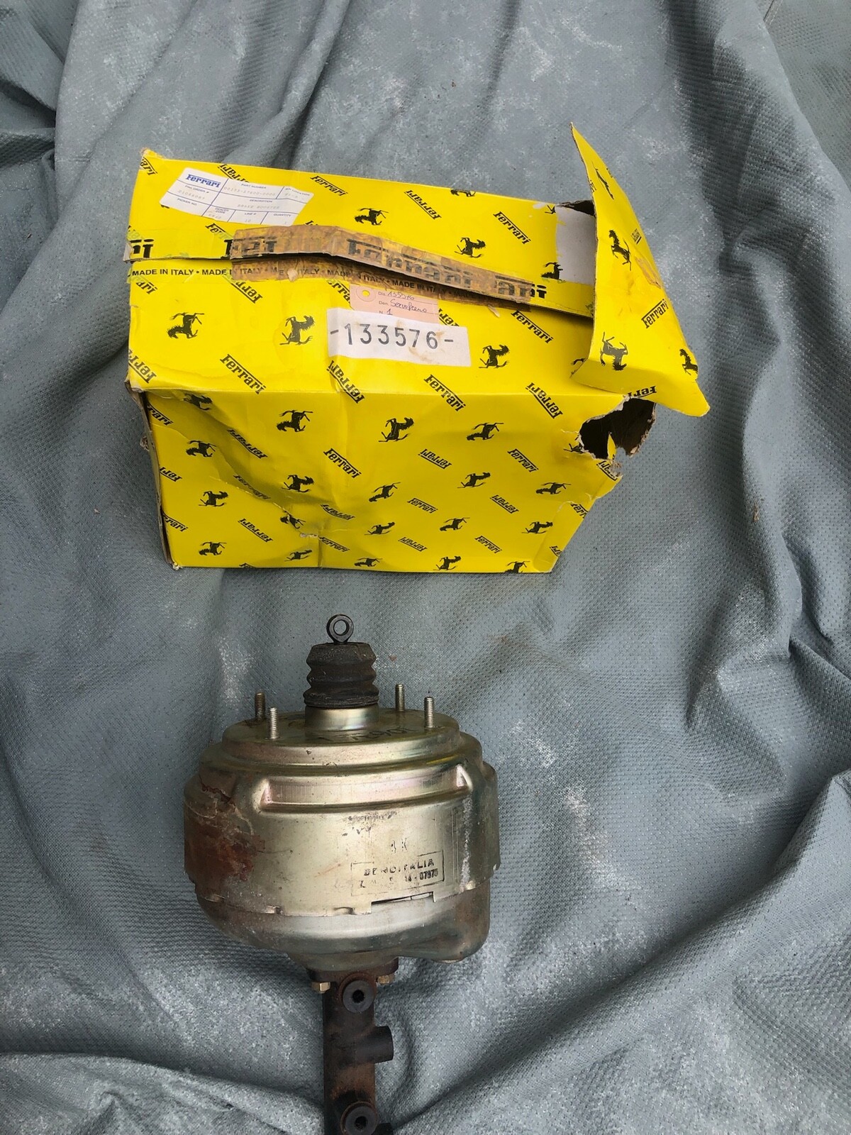 Ferrari 308 Brake Booster with OG Box; 106361