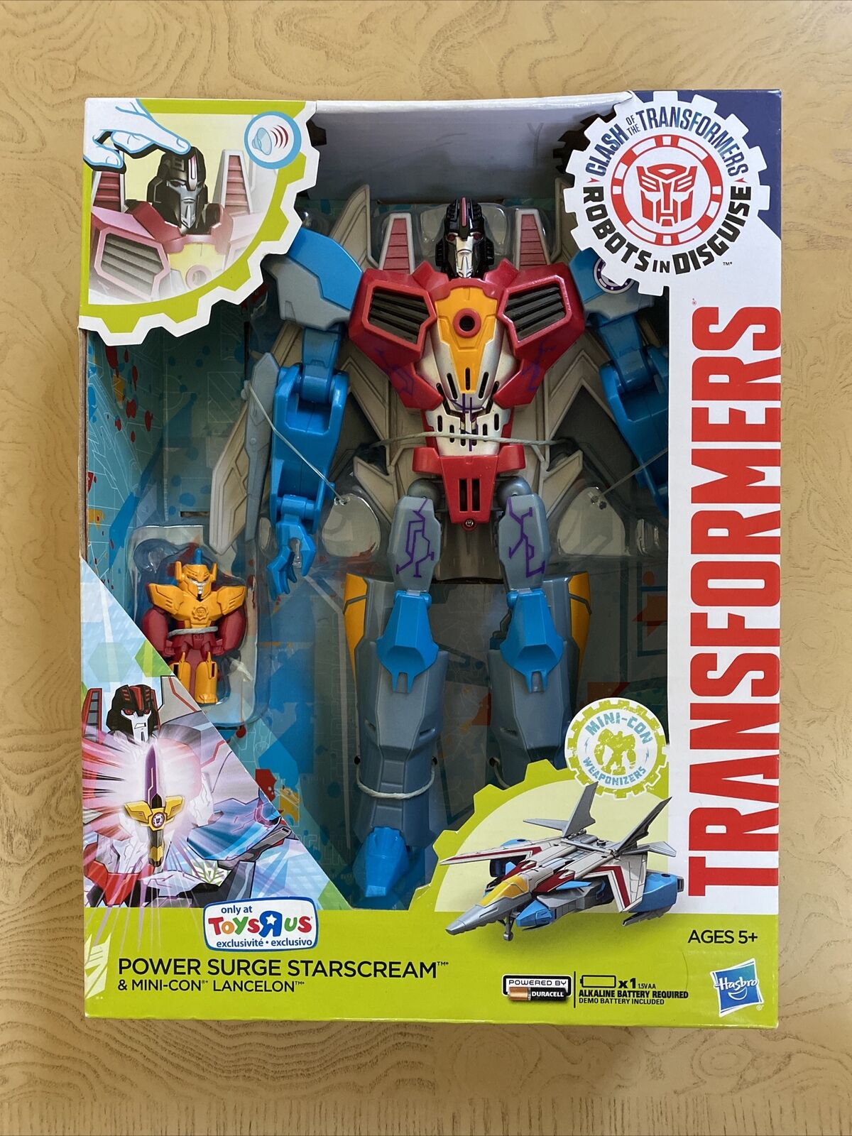 Transformers Rid POWER SURGE STARSCREAM Complete Robots In Disguise 2015 