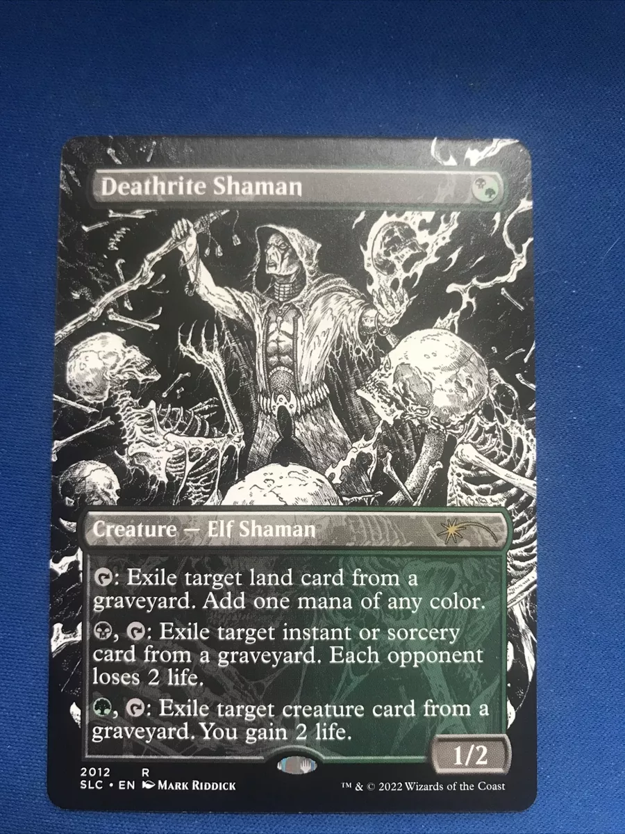 1x Deathrite Shaman x1 MTG 30th Anniversary Countdown Kit Secret