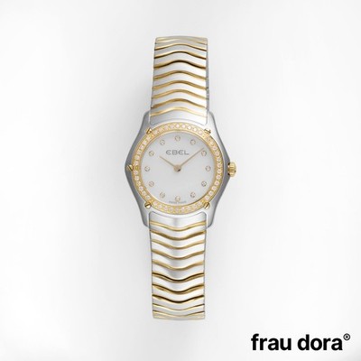 Ebel Classic Sport Wave mit Diamanten & Perlmuttzifferblatt Ref. E1256F2S