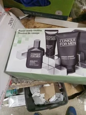 Clinique for Men razor-ready routine 5 Pc Gift Set New in boxd2
