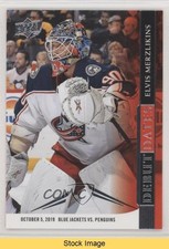 2020-21 Upper Deck Debut Dates Elvis Merzlikins #DD-9 READ 7o1