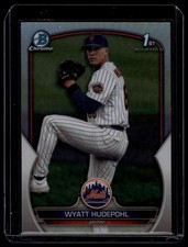2023 Bowman Draft #BDC-147 Wyatt Hudepohl Chrome