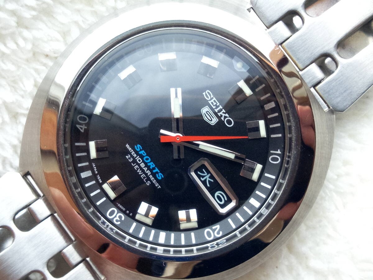 SEIKO 5 SPORTS 90s Reissue 7S36 0060 Men's Automatic … - Gem