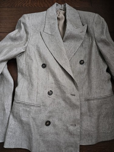 Brunello Cucinelli Blazer Jacket Size 38 8-10 UK - Picture 10 of 19