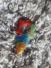 Handmade Colorful Resin Keychain