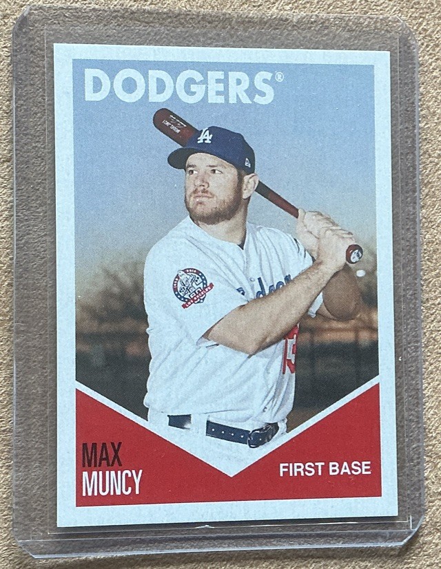 2018 Topps 582 Montgomery Club Set 1 Max Muncy SP Mint Dodgers