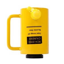 Cilindro hidráulico hueco de baja altura de 20 toneladas 2 pulgadas/50 mm carrera de acción simple 3/8"